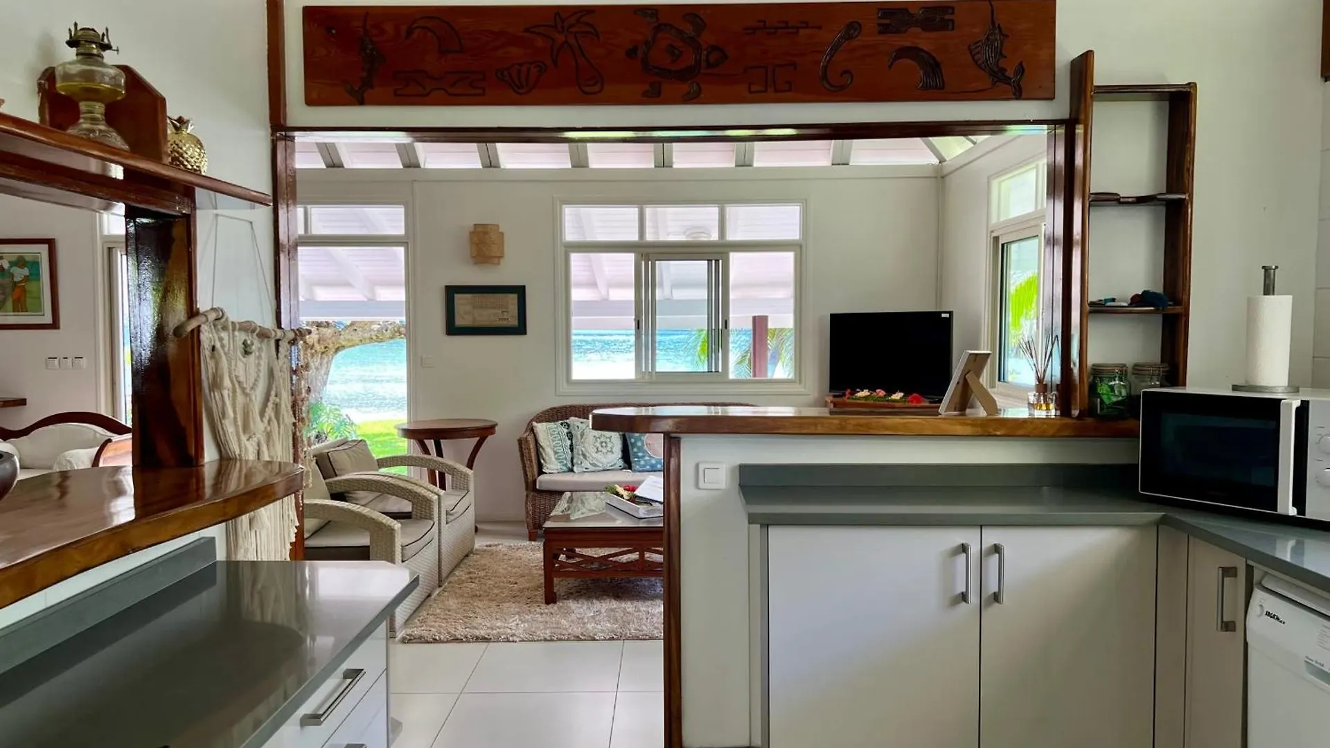 Villa Ohana - Polynesian Villa W Private Beach Otumai