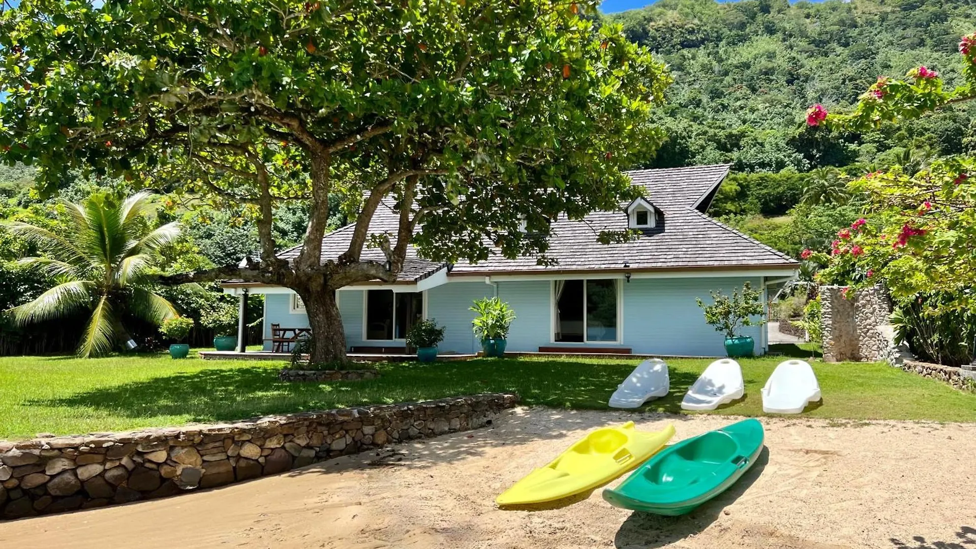 Villa Ohana - Polynesian Villa W Private Beach Otumai